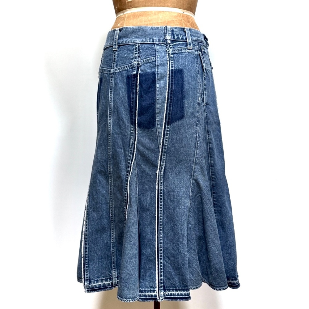 Sacai Denim Mermaid Skirt size L - Picture 8 of 12